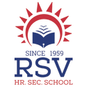 RSV HR SEC School logo